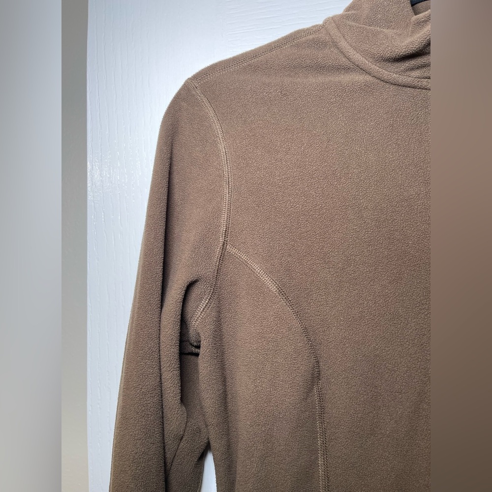 The North Face Women’s Brown TKA 100 Glacier 1/4 Zip Fleece Pullover Size Small - Picture 7 of 14